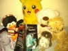K.A Laity lets Pikachu terrorise the teddies