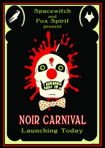 WEBNoir Carnival launch poster A3